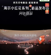 《闪电新品超等现场》沉磅发布 海尔小红花系列